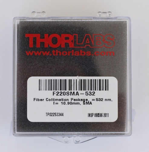 Thorlabs f220sma 532 fixed - thorlabs,